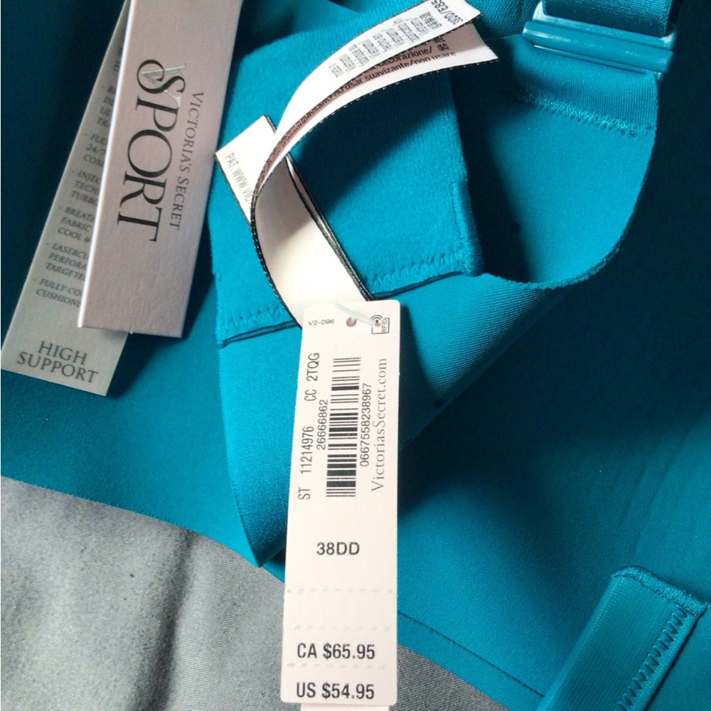 Victoria secret VSX Featherweight MaxSports Bra 38DD - Picture 5 of 5